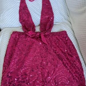 Women’s sequin club dress size large